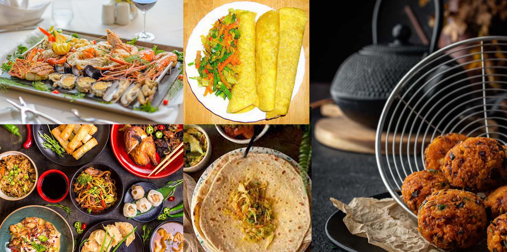Mauritius Cuisine_SeeffMauritius Cuisine: Local Eateries: Sample traditional Mauritian dishes at local eateries, savoring flavors like seafood curry, rougaille (tomato-based stew), dholl puri (flatbread), and tropical fruits like mangoes and lychees. Street Food: Explore food stalls and vendors offering street delicacies. Don't miss trying local snacks like gateaux piment (chili cakes) or samosas.